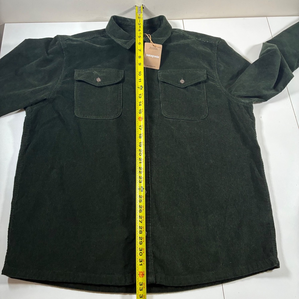 NEW Patagonia Corduroy Shirt 2XL Old Growth Green Shacket 42445 OLGG - Picture 9 of 10